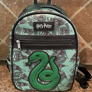 Harry Potter slytherin 12 inch backpack excellent condition from Target